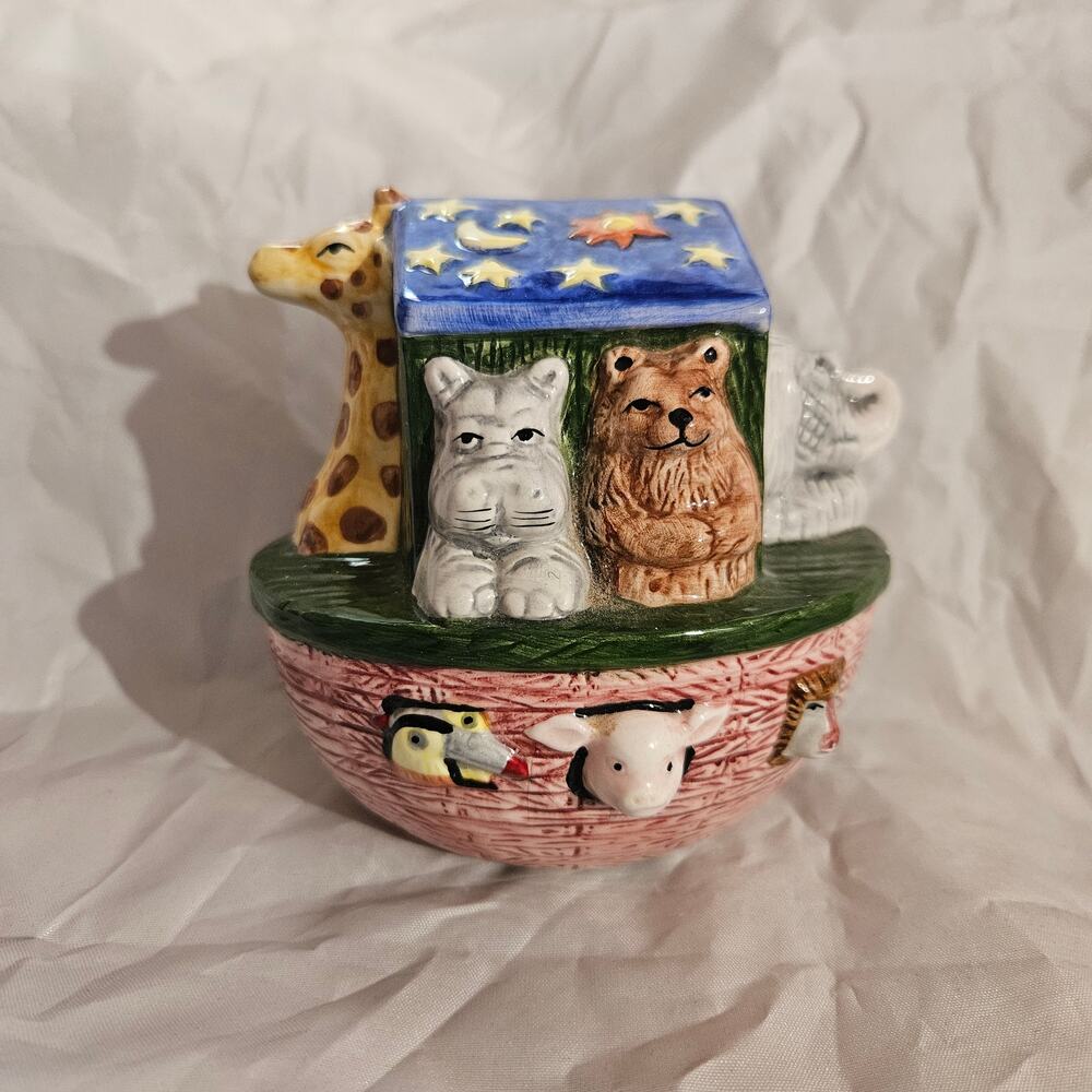 Noah's Ark Piggy Bank